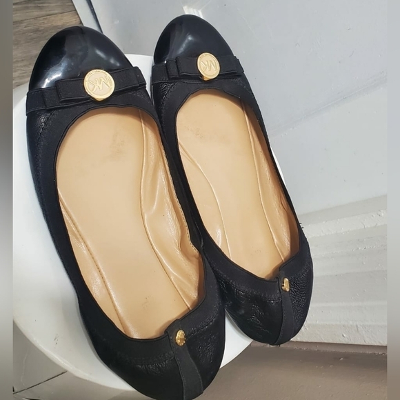Michael Kors Women's Dixie Stretch Fit Ballet Flats Black Size 7.5 🌴✌️ - Picture 9 of 13